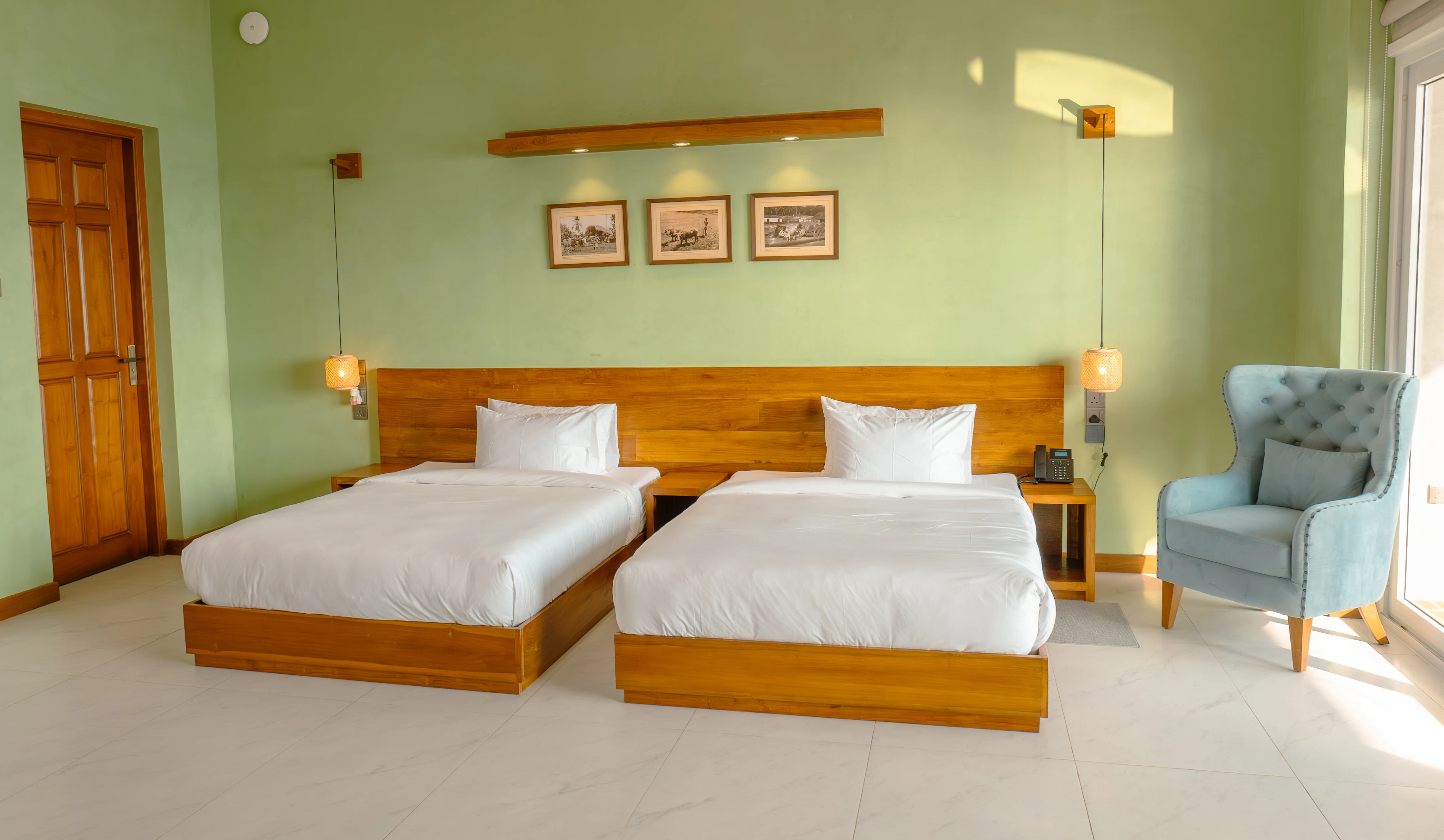 Double Room - Bed Detail